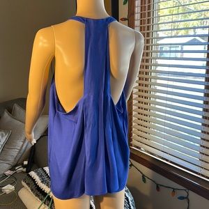 Deep blue tank women’s size L